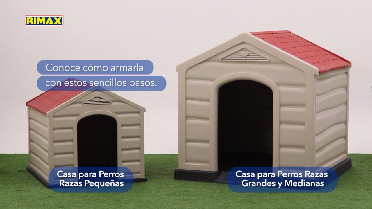 CASA PARA PERRO RIMAX RAZAS MEDIANAS Y GRANDES / Mundo Mágico de La