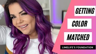 Color Matching for LimeLife's Foundation
