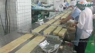 Automatic Wafer Bars Production & Wrapping Line I Flow Packaging Machine For Wafer Cookies