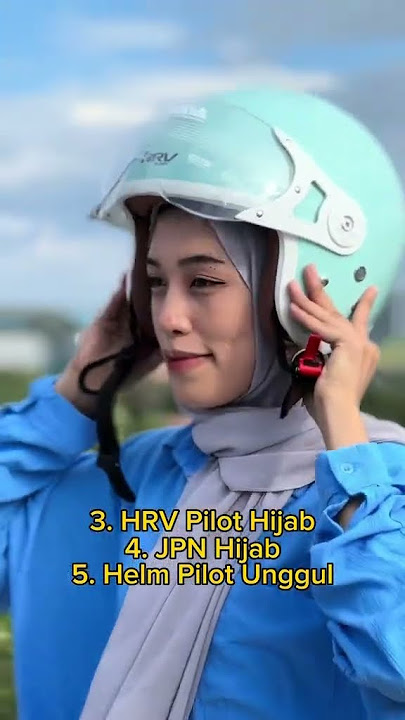 5 helm hijab terbaik versi helmpalumurah