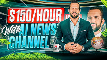 $150/day with AI News Channel (100% Faceless)