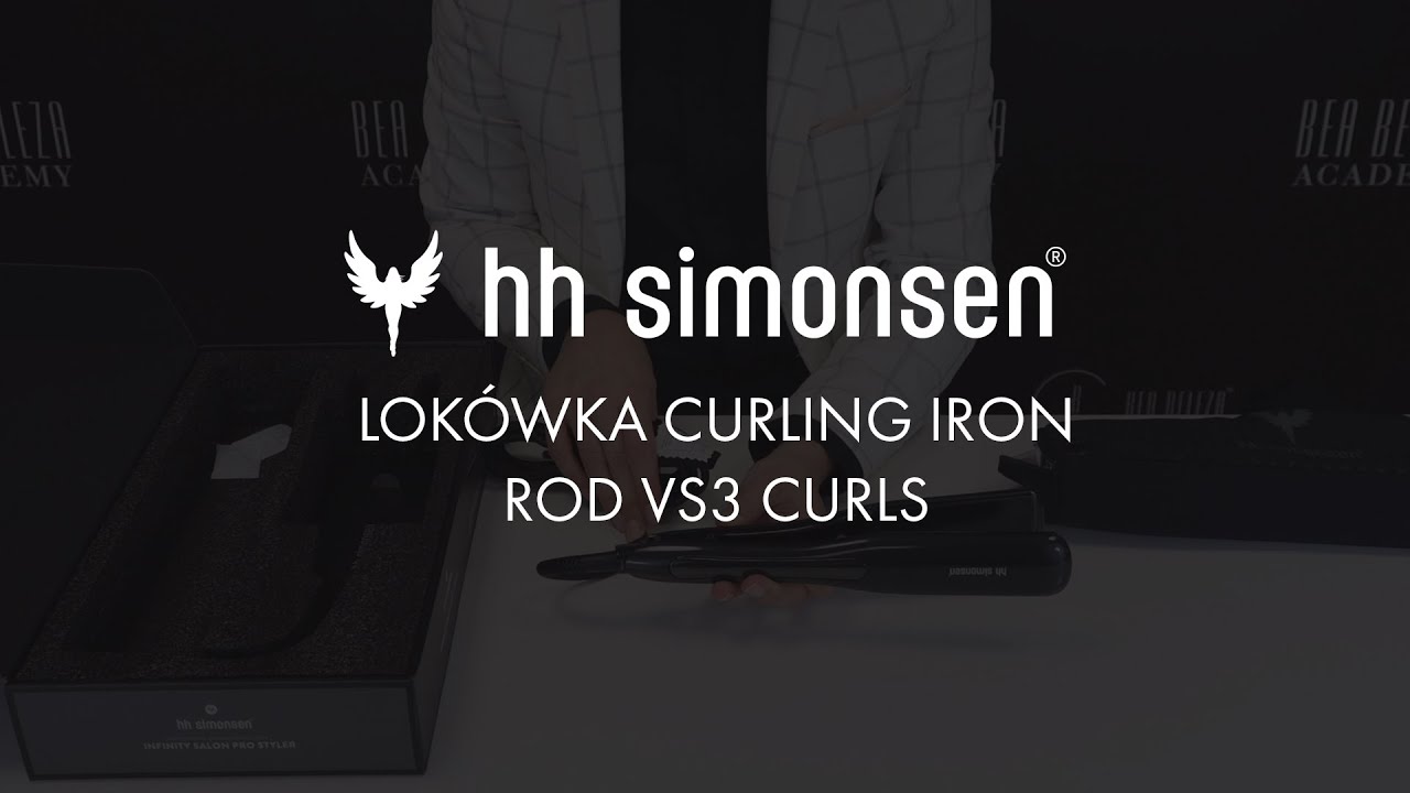 HH SIMONSEN Curling Iron ROD VS3 Curls Lokówka do włosów YouTube