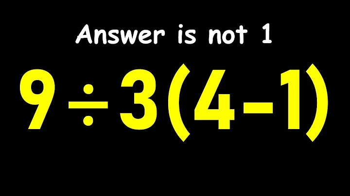 This Math Problem Tricks Everyone!