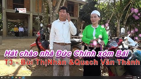 Taaoj 3  -  Hát Mường nhà Đức Chính   Bùi Thị Nhàn & Bùi Văn Thành