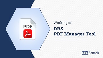 DRS PDF Manager to Split, Merge, Convert, Lock & Unlock Adobe PDF Files on Win/Mac Machine