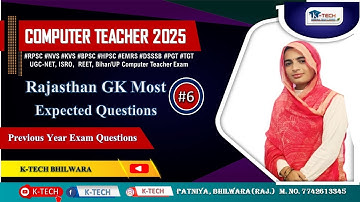 Computer Anudeshak-examen 2025 | GK MCQ