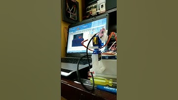 Self portrait using VL53L0X time of flight sensor