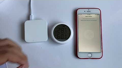 Tuya Wifi Temperature and humidity Sensor