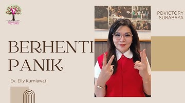 BERHENTI PANIK | Ev. Elly Kurniawati | ZOOM LIVE | PD Victory Surabaya