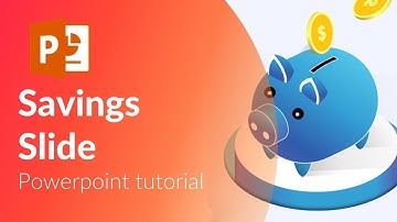 Piggy bank slide. Powerpoint tricks