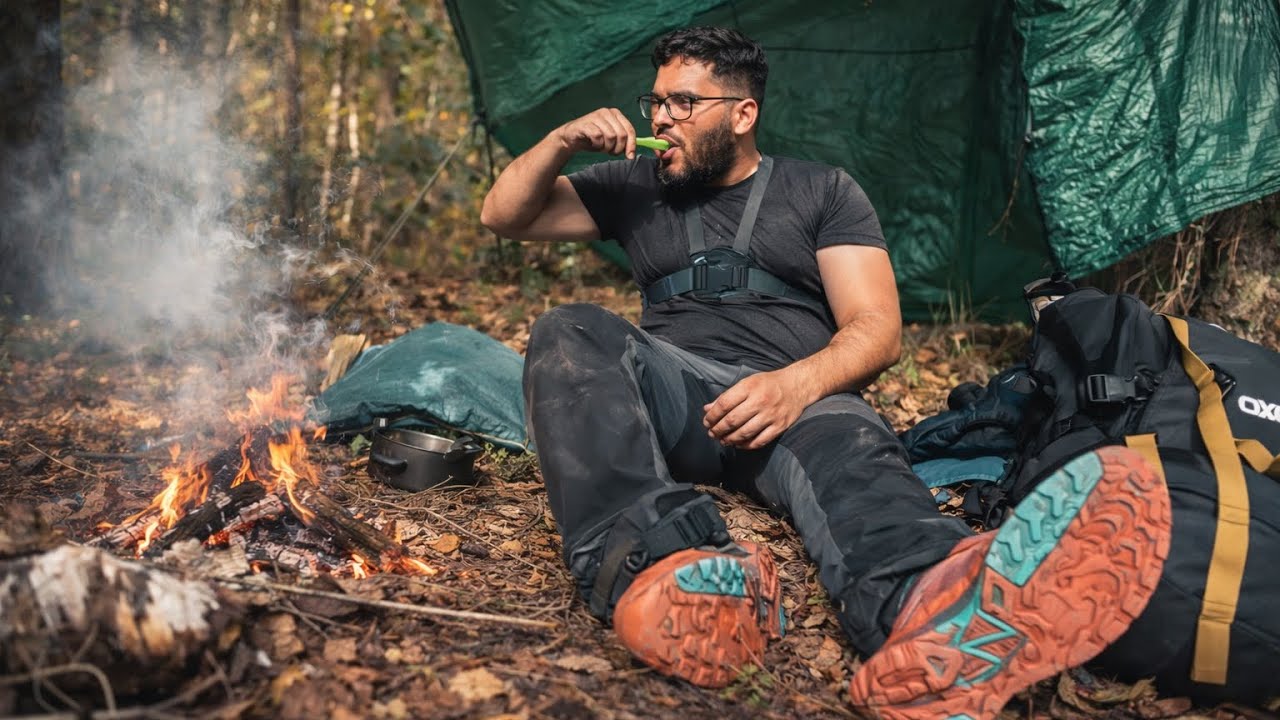 اساليب البقاء | كيفية اشعال النار في الغابة 🔥