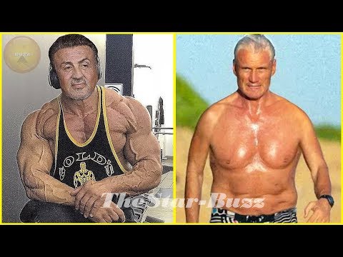 Sylvester Stallone Vs Dolph Lundgren Body Transformation 2019 In Real Life and Age - Then and Now