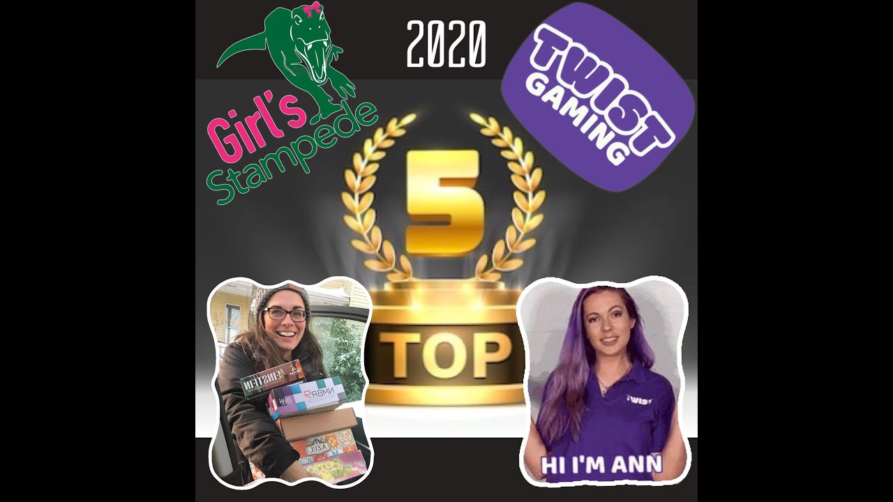 Girls Stampede with Ann Losito of TWIST Gaming talking Top 5 of 2020, so far!