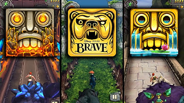 Temple Run 2 Volcano Island Vs Temple Run Brave Vs Temple Run 2 Enchanted Palace - Endless Run