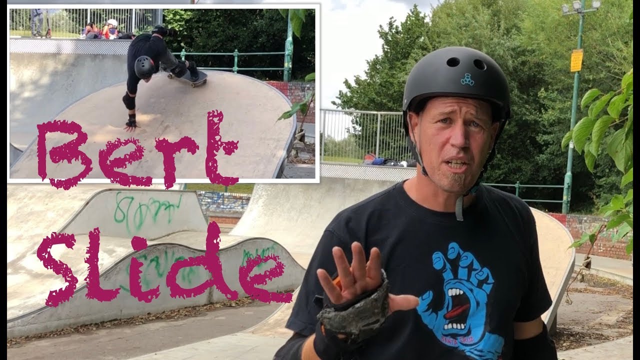 Learn to Bert Slide (Back Side) on a Skateboard on a Flat Bank, Bartley