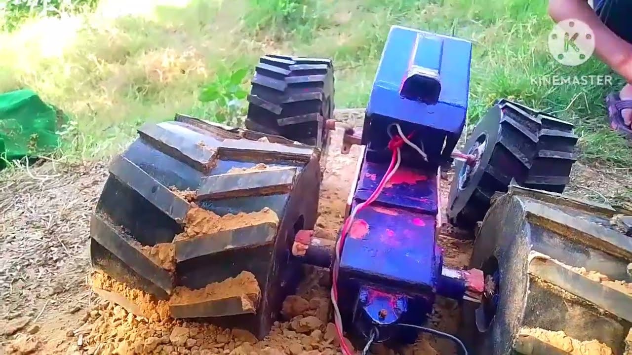 फार्मट्रेक ट्रैक्टर से स्टंट और पावर टेस्ट