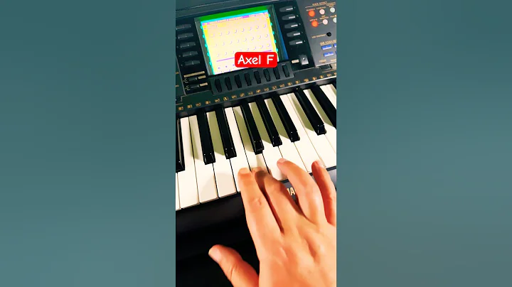 Axel F - Beverly Hills Cop #keyboardnotes Play Along!