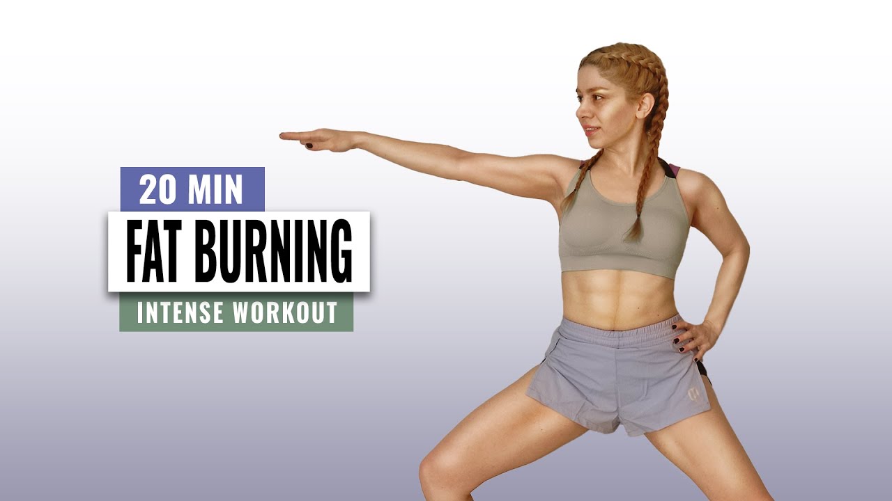 20 Min All Standing FAT BURN | Full Body Cardio HIIT | No Repeat • No ...