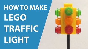 LEGO Traffic Light. LEGO Tutorials