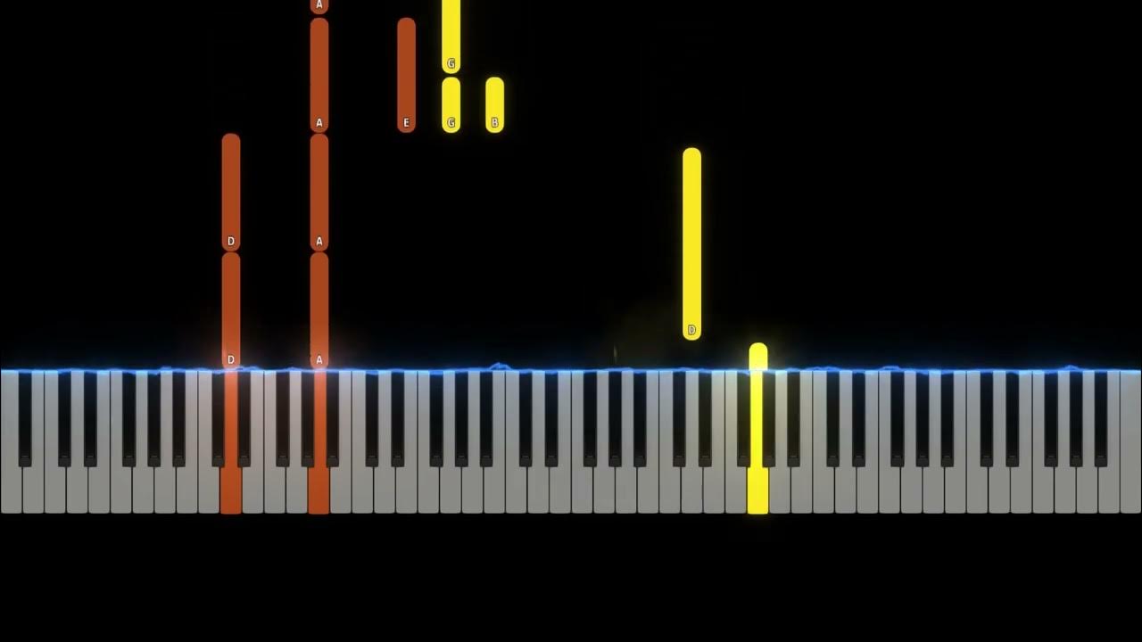 Saved - Piano Tutorial - Easy - YouTube