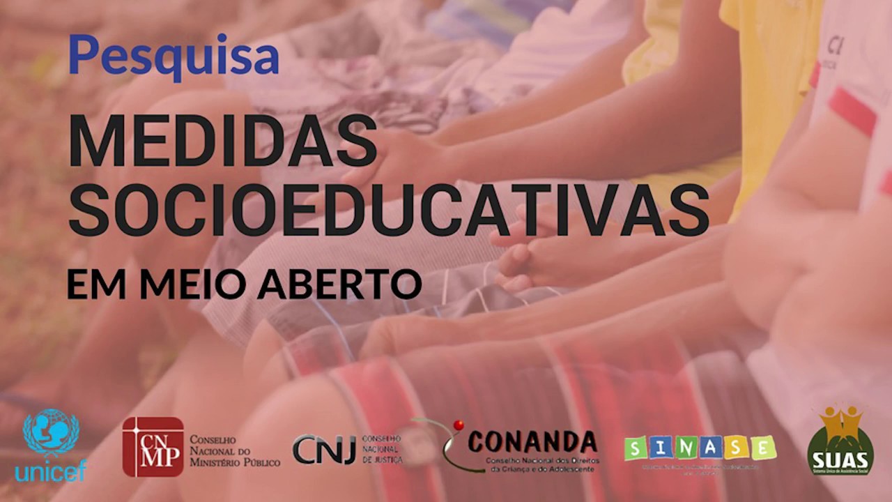 Divulgação da Pesquisa de Medidas Socioeducativas YouTube Divulgação da Pesquisa de Medidas Socioeducativas YouTube