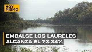 Los Laureles Dam reaches 73.34% capacity and moves from high to medium water risk