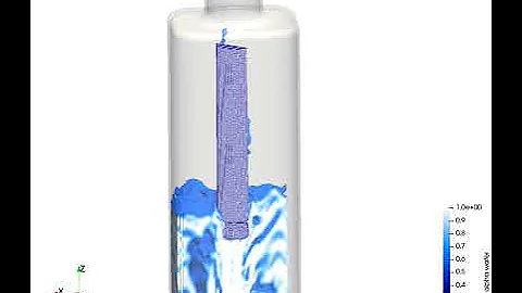 openFOAM overset method for level filling