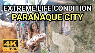 UNBELIEVABLE ALLEY | WALK at REAL HIDDEN LIFE at PUYAT COMPOUND TAMBO PARAÑAQUE PHILIPPINES [4K] 🇵🇭