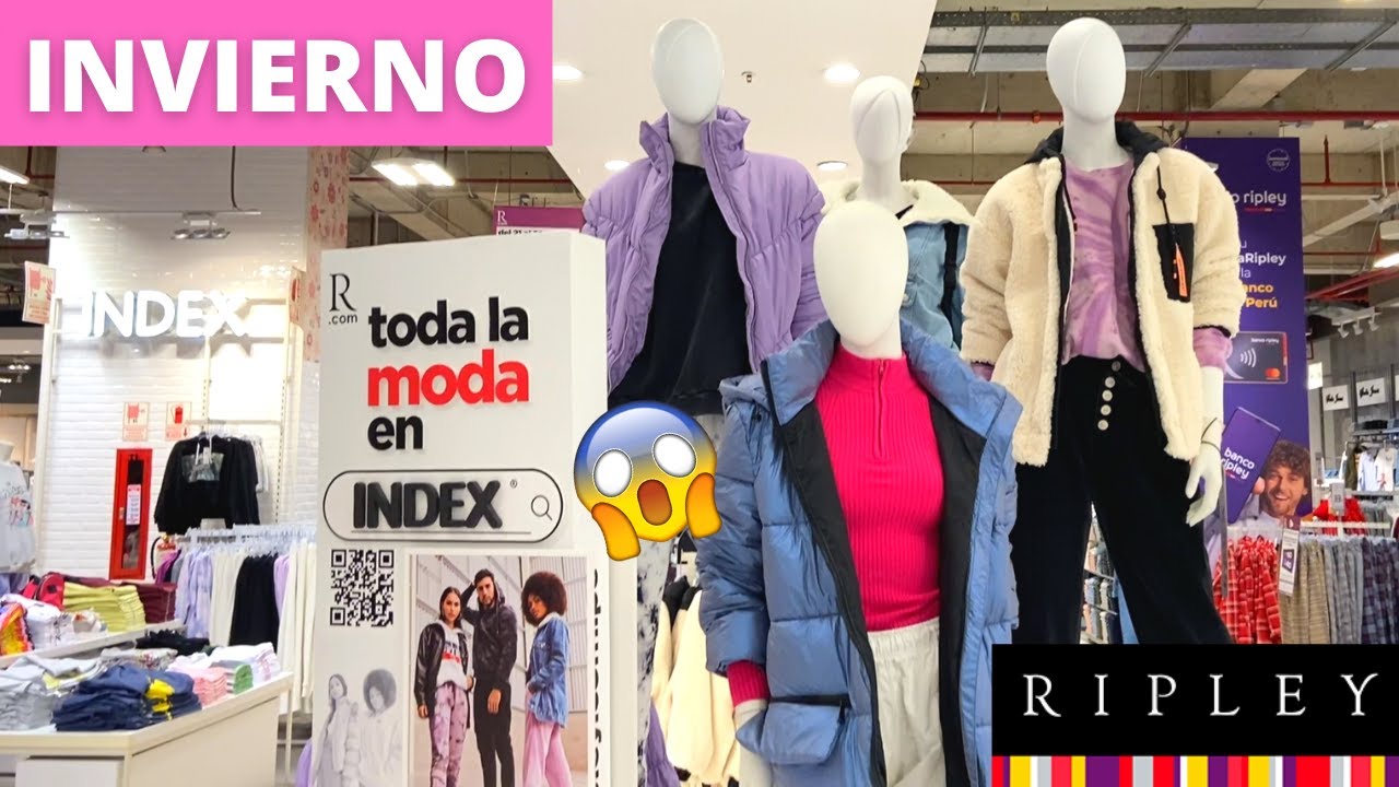 Omitir Alivio mediodía RIPLEY OFERTAS ROPA de MUJER INDEX❤️😱SALE💃🏻💛💜OUTLET🎉HOY  50%🎁CASACAS🧥CHOMPA😍SACO👠CATÁLOGO ONLINE - YouTube