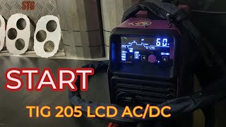 СВАРОЧНЫЙ АППАРАТ START modelTIG 205 LCD AC/DC PULSE