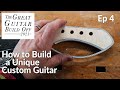 How to Build a Unique Custom Guitar -  One-of-a-kind Headstock - Ben Crowe GGBO Invitational 2021