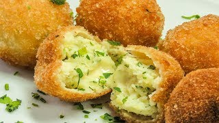 Картофельные шарики с сыром Картофельные шарики с сыром