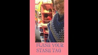 Flash Your Stash Tag / Craft Room Tour