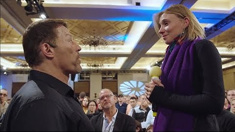 Tony Robbins recruits a former cult member from the Children of God