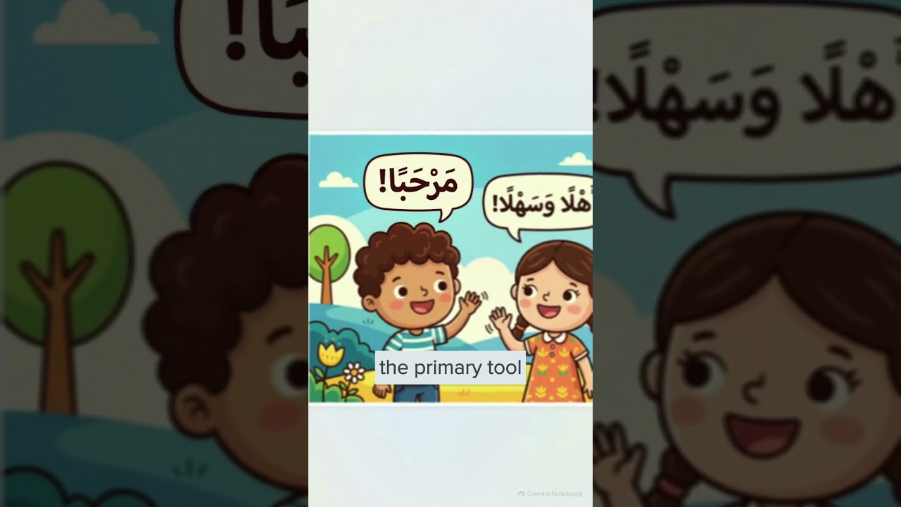 Arabic Greetings  Marhaba vs