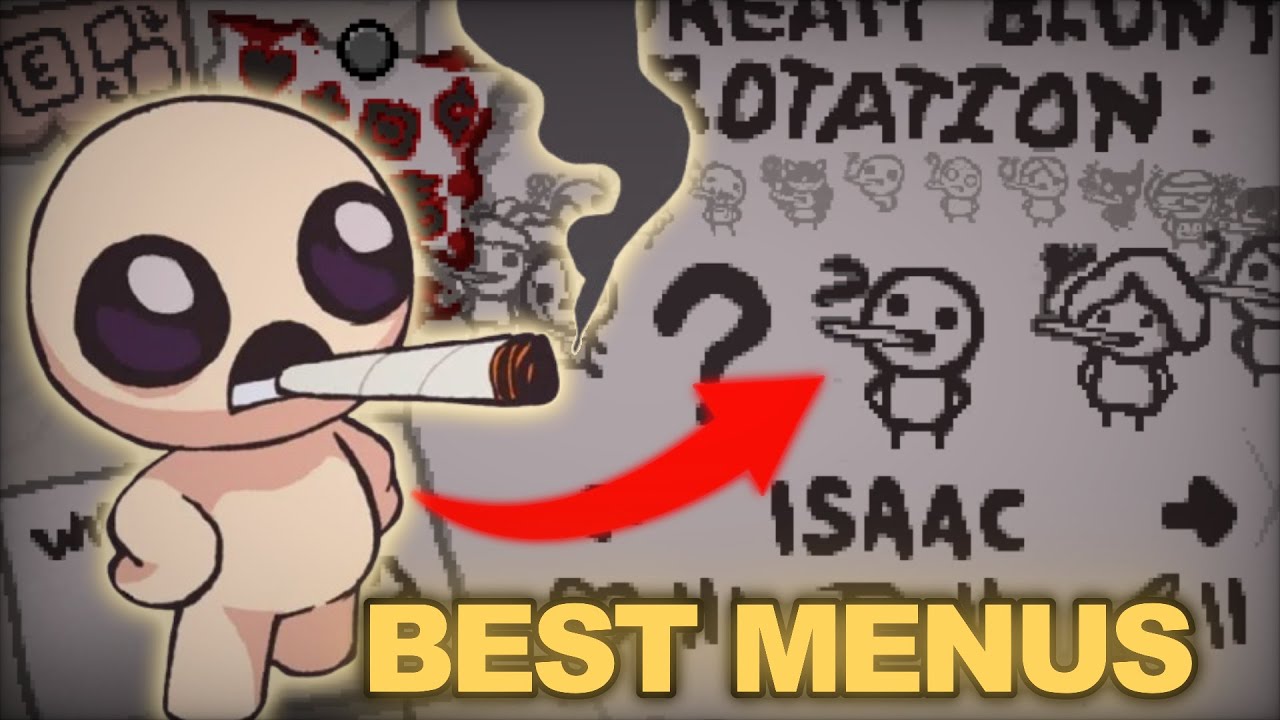 The BEST Character Menu Mods for The Binding of Isaac Repentance