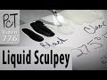 Sculpey Liquid Bakeable Clay in Black, White And Clear