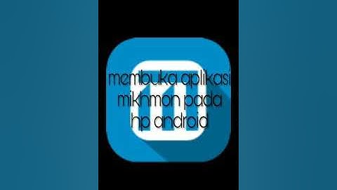 Cara gampang menjalankan web server mikhmon di hp android