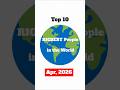 April 2026 - Top 10 RICHEST People in the World