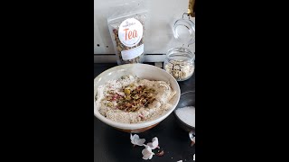 How to Make Homemade Tea Bath Salt Soak