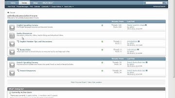 How to navigate the UBA website and post on the forums