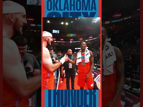 Goodnight, Thunder fans 🤲