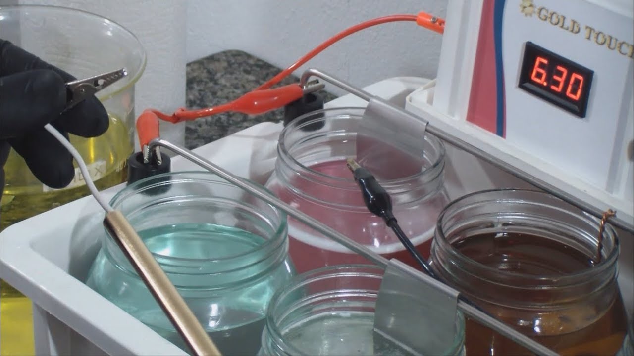 Como Montar Seu Próprio Banho De Ouro - Power Plating Monte Seu Próprio Banho De Ouro