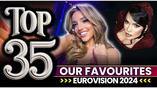 Top 35 - Eurovision 2024 - Our Favourites With Georgias Nutsa Buzaladze And Her Song Fire Fighter