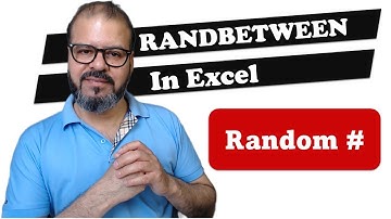 How to use RANDBETWEEN in Excel?