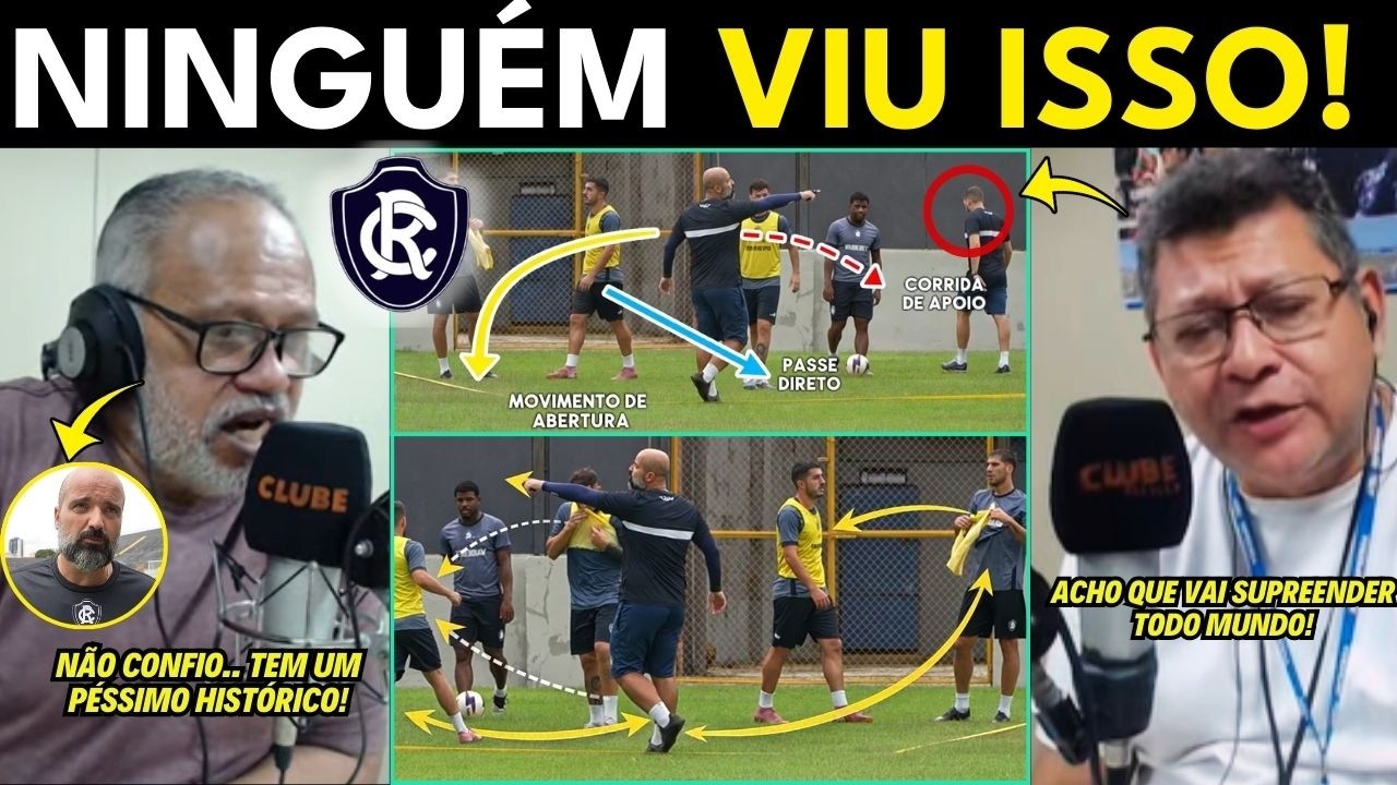 Alerta Vermelho no Baenão: Remo Esconde o Jogo pro Re x Pa! Vem aí uma Grande SURPRESA no Domingo!