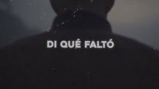 Dí que faltó - Carlos Carreira (Lyric Video)