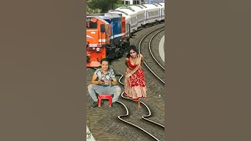 moj newtrend! funny train video edit! viral magic video! kinemaster editing video! kinemaster magic