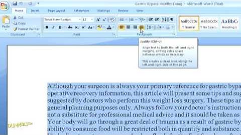 How to Format a Paragraph in Word 2007 For Dummies
