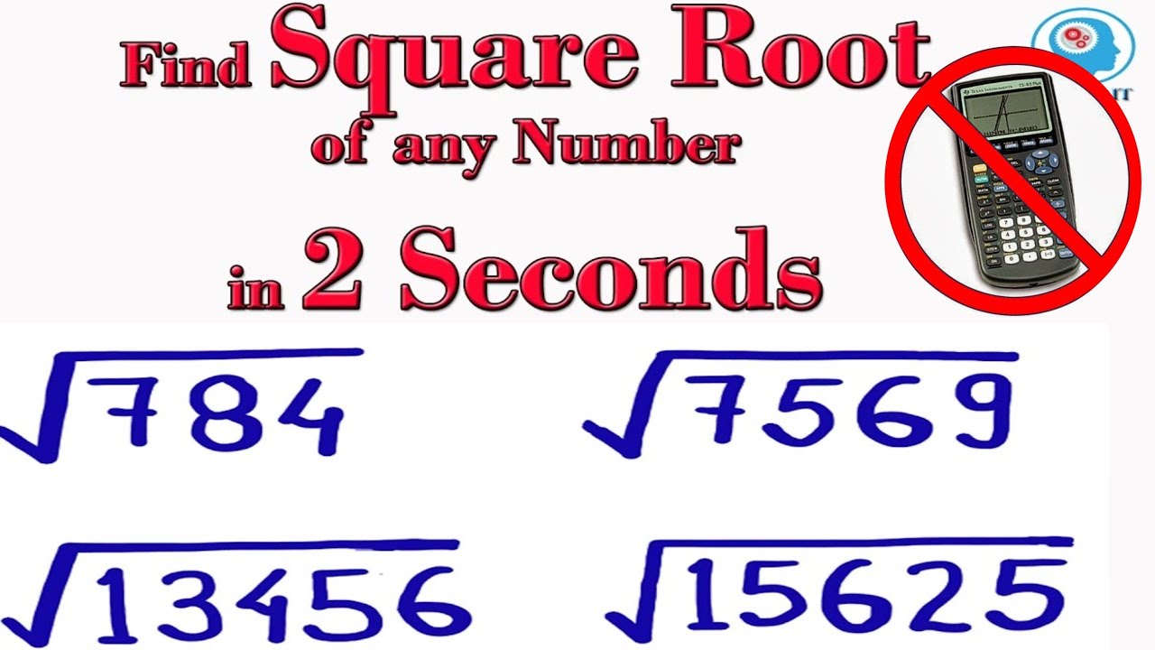 How to find square root of numbers/square root concept/what is square root? YouTube